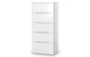 Manhattan 5 Drawer Narrow Chest